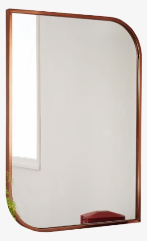 Rose Gold Framed Mirror
