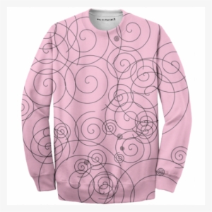 Pink Swirls Sweater $68 - Cardigan