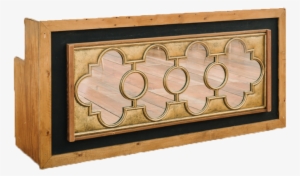 Gold Mirror Bar Front - Plywood