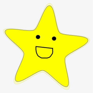 Shooting Star Clipart Happy Star - Bright Yellow Star Clip Art