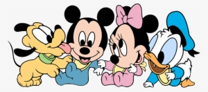 Baby Mickey Mouse And Friends Png - Disney Baby Clipart