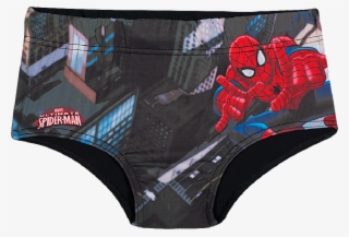 Sunga Infantil Homem Aranha Preta - Spider-man