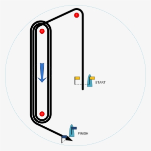1996 Olympic Sailing Course Xo - Circle