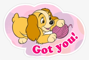 Viber Sticker « Lady And The Tramp» - Lady And The Tramp