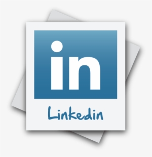 Linkedin Logo In Polaroid Image - Envelope