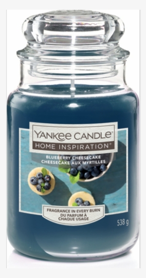Large Yankee Candle Blueberry Cheesecake Scent, Was - Yankee Candle Blueberry Cheesecake