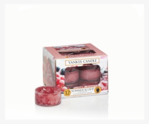 Yankee Candle Tea Lights - Yankee Candle Summer Scoop Tea Lights Box
