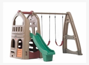 Step2 Naturally Playful Playhouse Climber Swing Set