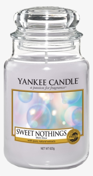 Mots Doux Bougie Grande Jar Yankee Candle - Yankee Candle Sweet Nothings