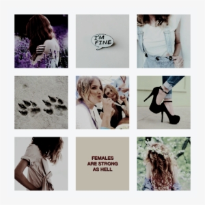 Malydia Lydia Martin Aesthetic Malia Tate Aesthetic - Females Are Strong As Hell Note Cards