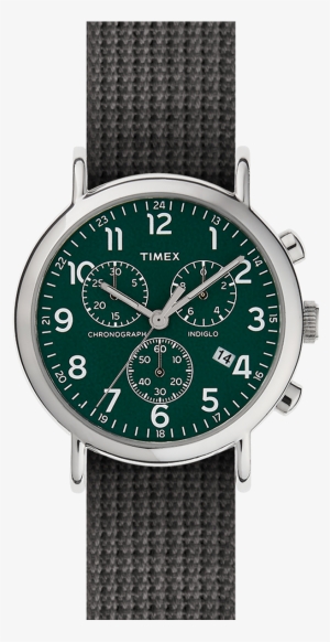 Weekender Chronograph 40mm Fabric Strap Watch Large - Timex Weekender Chrono
