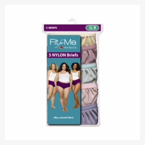 Fit For Me By Fruit Of The Loom Women's 5 Pack Nylon - Fruit Of The Loom Nylon Briefs