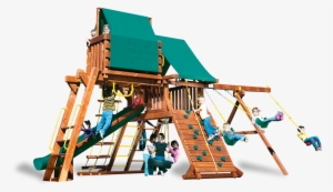 Carnival Castle Pkg Iv 33a Swingset - Jpeg