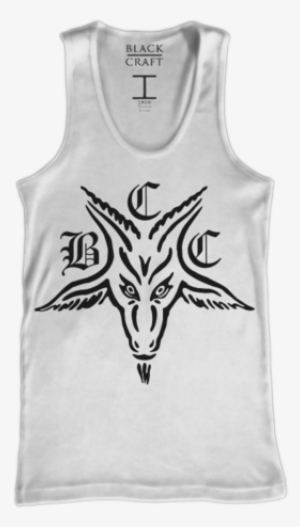 White Tank Top - Old English