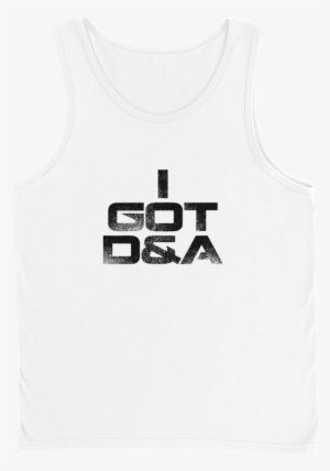 I Got D&a White Tank Top - Active Tank