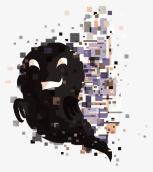 Ghost And M' , - Pokemon Missingno Ghost Png