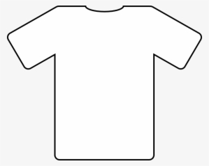 21 T Shirt Outline Clip Art Free Cliparts That You - White Shirt Black Background