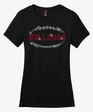 Football Outline Bling Short Sleeve Style Shirts - Works On My Machine Shirt