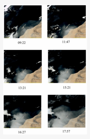 Satellite Pictures Of Dust Engulfing The Gran Canary - Outer Space