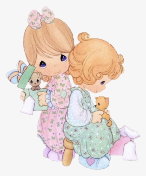 Precious Moments Png - Precious Moments Sisters