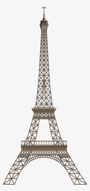 Eiffel Tower Png - Black And White Eiffel Tower Sticker