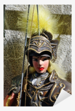 Primo Piano Di Un Pupo Siciliano In Vendita Sticker - Apartment