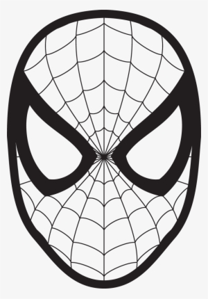 Banner Library Download Desserts Clipart Face - Cara De Spiderman Para Colorear