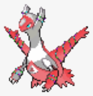 Christmas Latios - Perler Beads Blue Pokemon