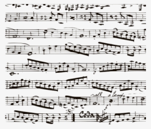 Black And White Music Notes - Sheet Music Poster