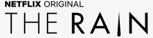 The Rain Logo Black - Logo The Rain Serie