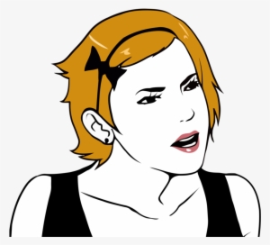 Girl Meme Png - You Serious Female Meme