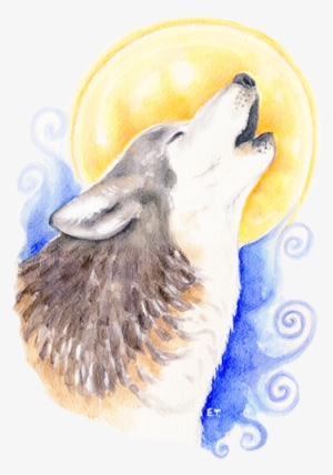 Magic Wolf Shower Curtain