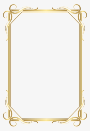 Frames And Borders Gold