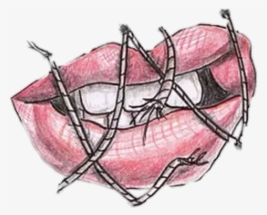 Tumblr Png Lips Clip Art Library Stock - Mouth Tumblr Png