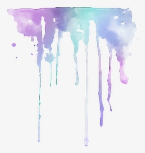 Painting Drip Art Watercolour - Watercolor Dripping Png