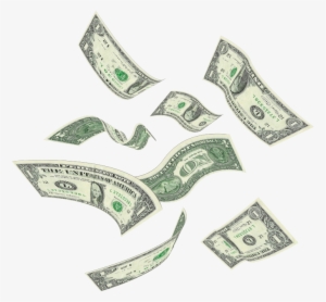 Money Flying Png - Flying Dollar Png