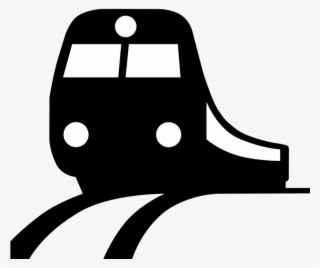 Train Vector Png - Train Clipart Black And White