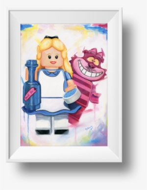 Alice In Wonderland Print - Picture Frame