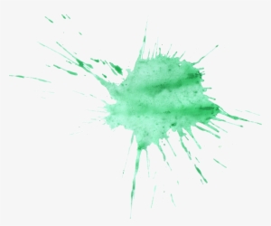 Splatter Transparent Onlygfx - Green Line Watercolor Painting