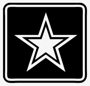 Clipart Black And White Stock Military Logos Army Navy - Us Army Logo White Png