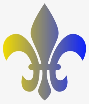 Clip Art Free Fleur De Lis Clipart Png - Mardi Gras Fleur De Lis Png