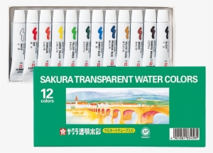Transparent Water Colors - Sakura Transparent Watercolors