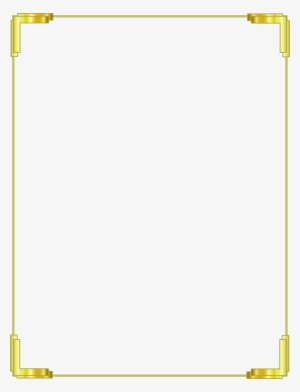 Gold Border Png Free