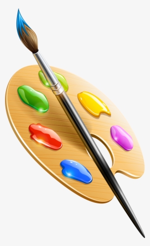 Drawing Brush Logo Png - Paint Brush Drawing Png