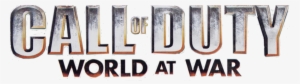 Gall Of Duty World At War Logo - Enciclopedia Libre Universal En Español