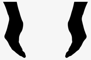 Computer Icons Hand Silhouette Drawing - Cupped Hand Silhouette