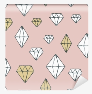 Vector Seamless Pattern With Hand Drawn Watercolor - Watercolor Painting