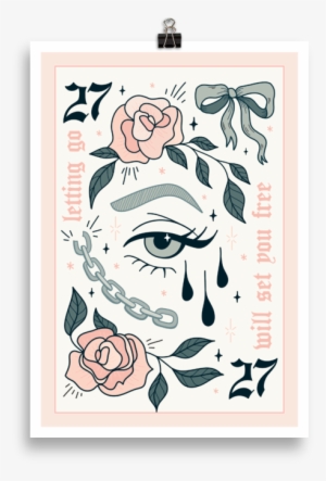 Lindsey Rem Lucky Card 27 Poster - Lindseyrem