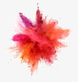 The Explosion Of Color - Paint Powder Explosion Png