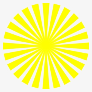 Yellow Sun Rays Clip Art At Clker - El Paso City Flag